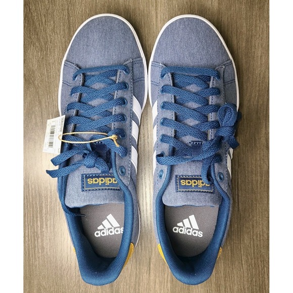 Adidas Daily 3.0 Men\'s 9 Athletic Shoe Denim Blue Sneaker Footwear Trainers main image 7